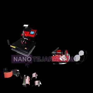 دستگاه چاپ پرس حرارتی 8 کاره دستگاه چاپ پرس حرارتی 8 کاره